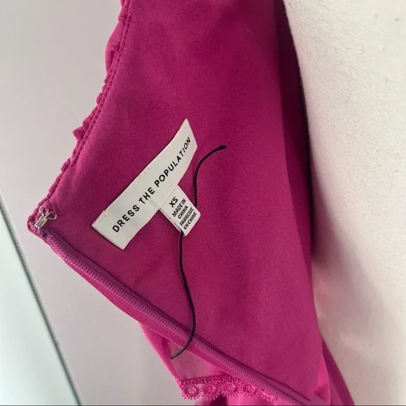 NEW Dress the Population Dream midi tiered dress - Picture 10 of 10